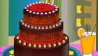 Jeux de cuisine : Décoration d’un gâteau au chocolat Jeux de cuisine : Décoration d’un gâteau au chocolat