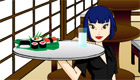 Jeu de serveuse avec Lee Jeux de cuisine : Jeu de serveuse avec Lee