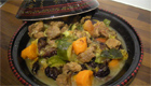  recette : Tajine d’agneau aux abricots et aux pruneaux