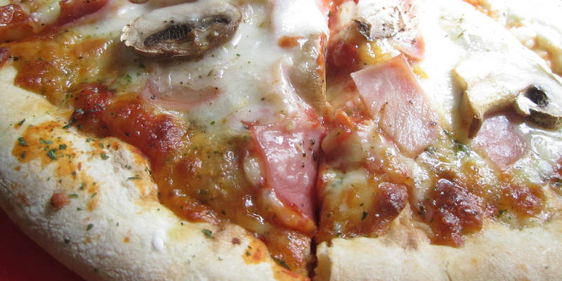 Recette Pizza jambon-fromage facile - Jeux 2 Cuisine